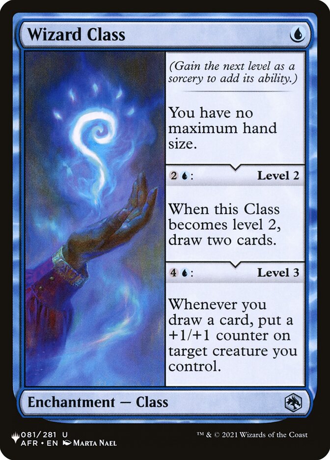 Wizard Class [The List] Magic: The Gathering
