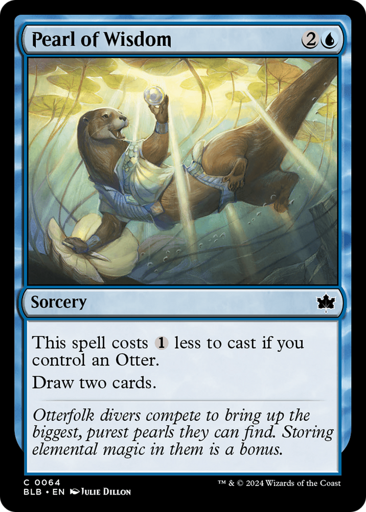 Pearl of Wisdom [Bloomburrow] Magic: The Gathering