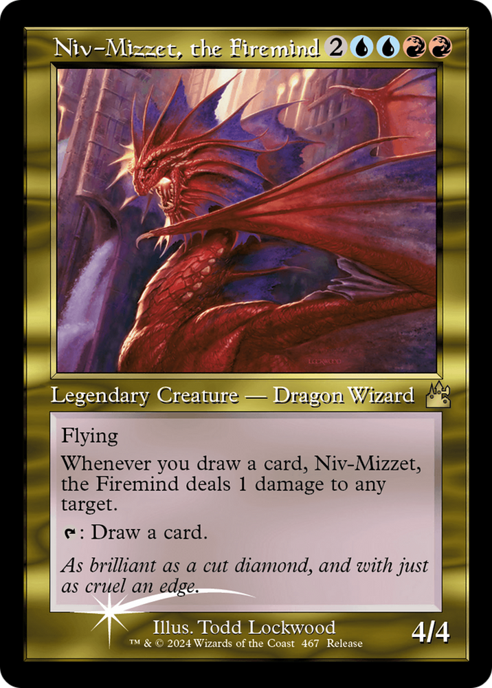 Niv-Mizzet, the Firemind (Retro Frame) [Ravnica Remastered] Magic: The Gathering
