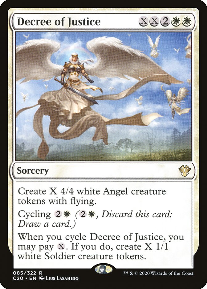 Decree of Justice [Commander 2020] Magic: The Gathering