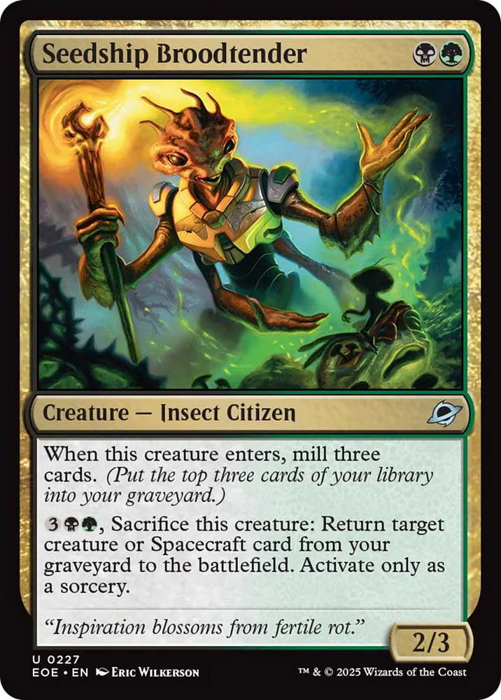 Seedship Broodtender [Edge of Eternities] Magic: The Gathering