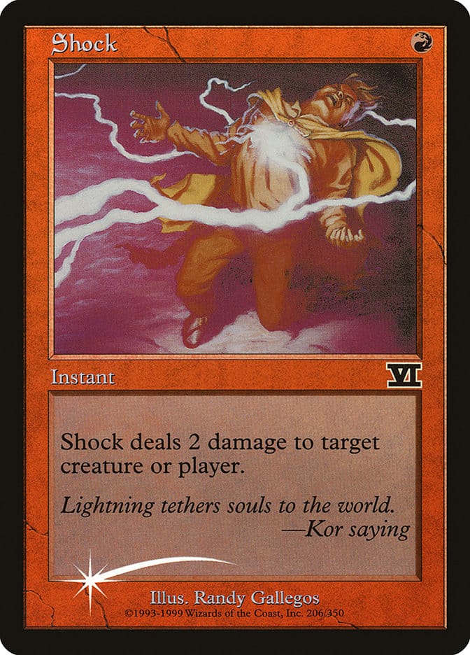 Shock [Friday Night Magic 2000] Magic: The Gathering