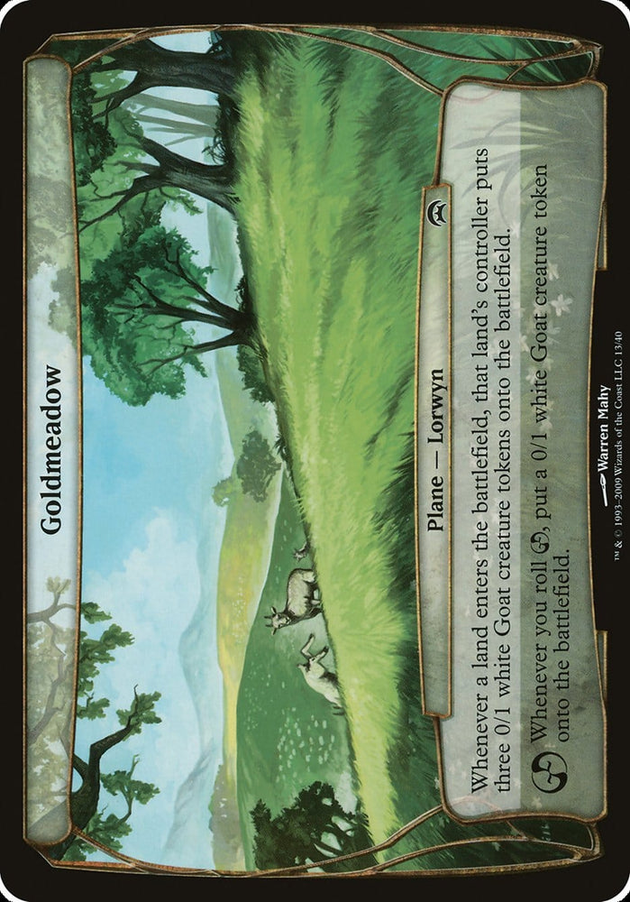 Goldmeadow (Planes) [Planechase Planes] Magic: The Gathering