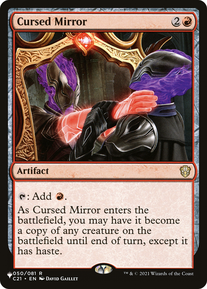 Cursed Mirror [The List] Magic: The Gathering