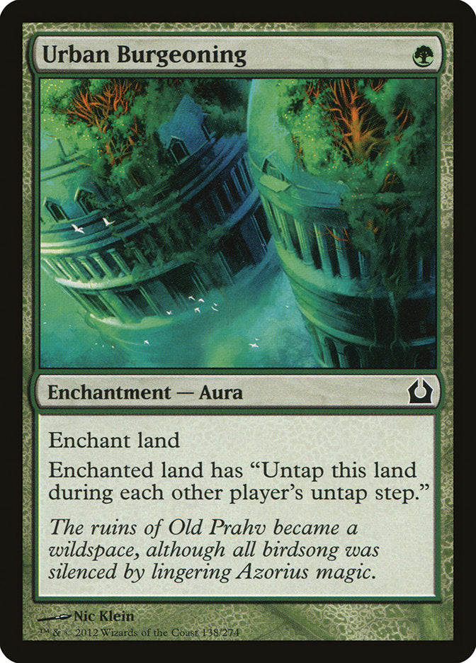 Urban Burgeoning [Return to Ravnica] Magic: The Gathering