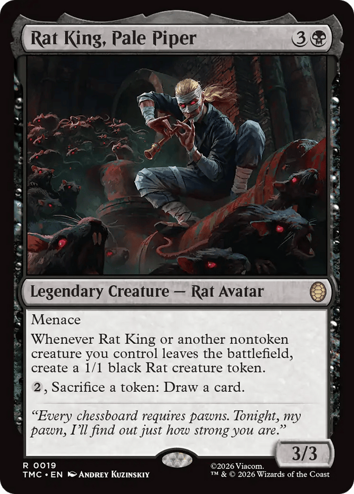 Rat King, Pale Piper [Teenage Mutant Ninja Turtles Commander]