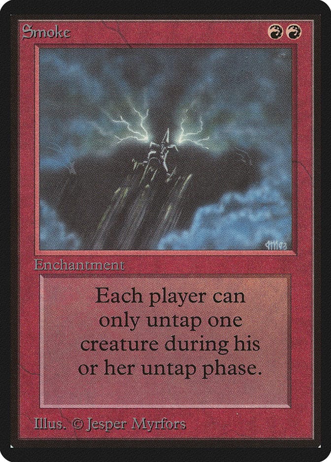 Smoke [Beta Edition] Magic: The Gathering