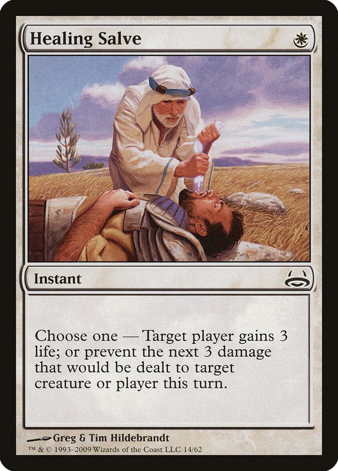 Healing Salve [Duel Decks: Divine vs. Demonic] Magic: The Gathering