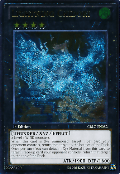 Lightning Chidori [CBLZ-EN052] Ultimate Rare - Yugioh Cards For Your TCG Needs!