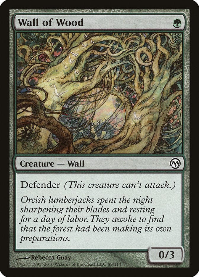 Wall of Wood [Duels of the Planeswalkers] Magic: The Gathering