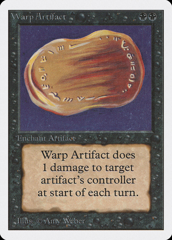 Warp Artifact [Unlimited Edition] Magic: The Gathering