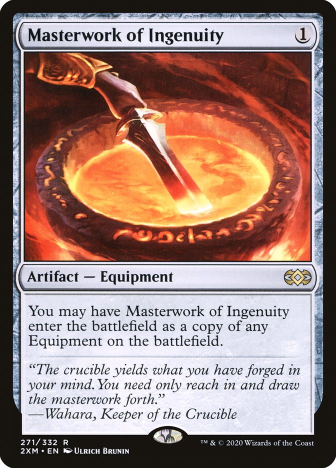 Masterwork of Ingenuity [Double Masters] Magic: The Gathering
