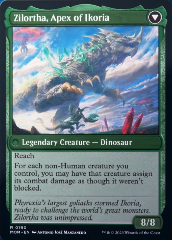 Invasion of Ikoria // Zilortha, Apex of Ikoria [March of the Machine] Magic: The Gathering