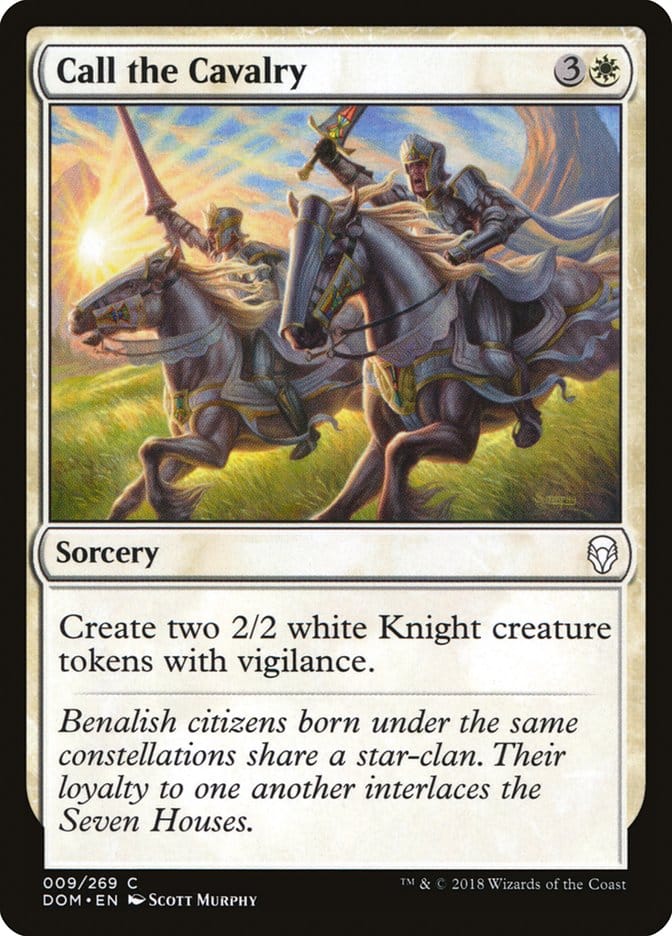 Call the Cavalry [Dominaria] Magic: The Gathering