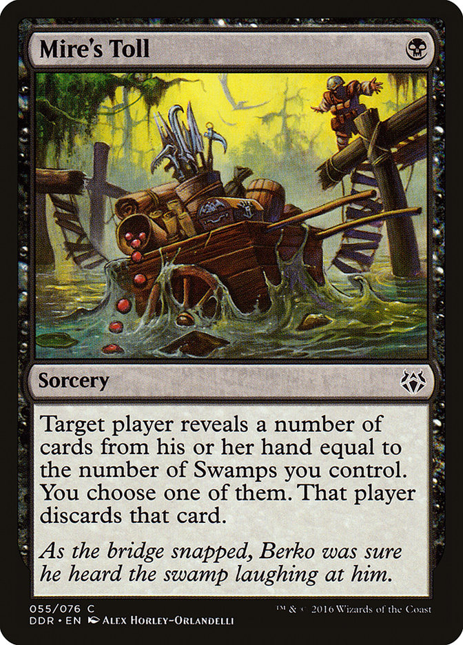 Mire's Toll [Duel Decks: Nissa vs. Ob Nixilis] Magic: The Gathering