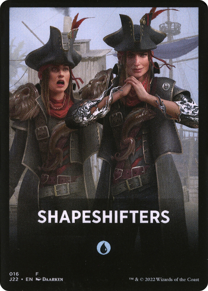 Shapeshifters Theme Card [Jumpstart 2022 Front Cards] Magic: The Gathering