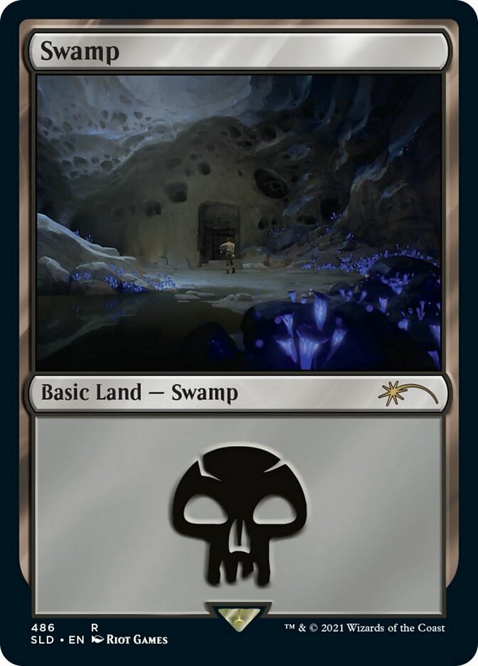 Swamp (486) [Secret Lair Drop Series] Magic: The Gathering