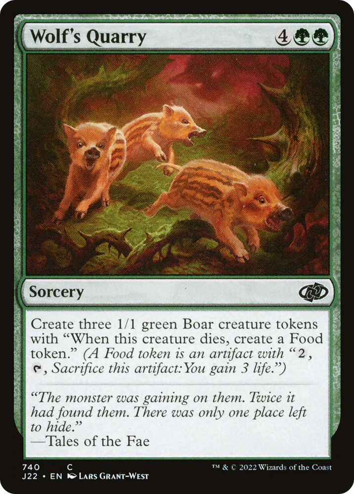 Wolf's Quarry [Jumpstart 2022] Magic: The Gathering