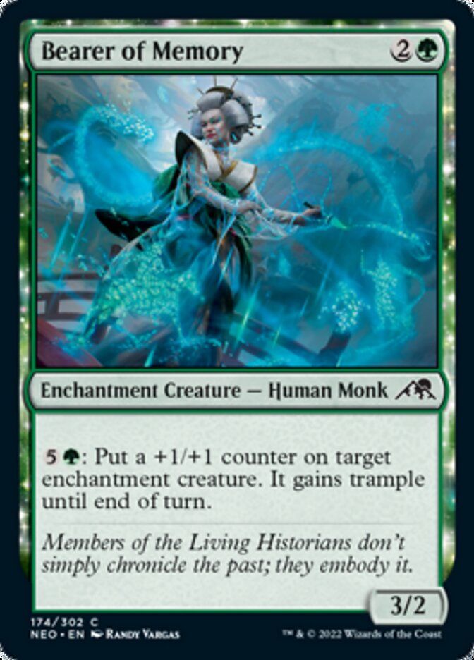 Bearer of Memory [Kamigawa: Neon Dynasty] Magic: The Gathering