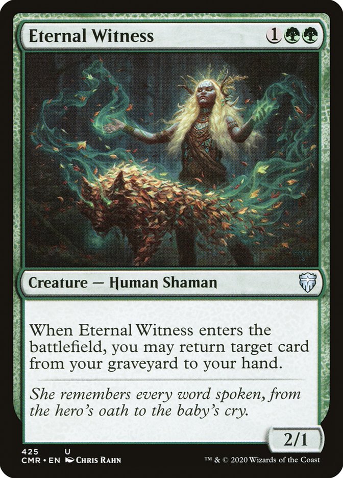 Eternal Witness [Commander Legends] Magic: The Gathering