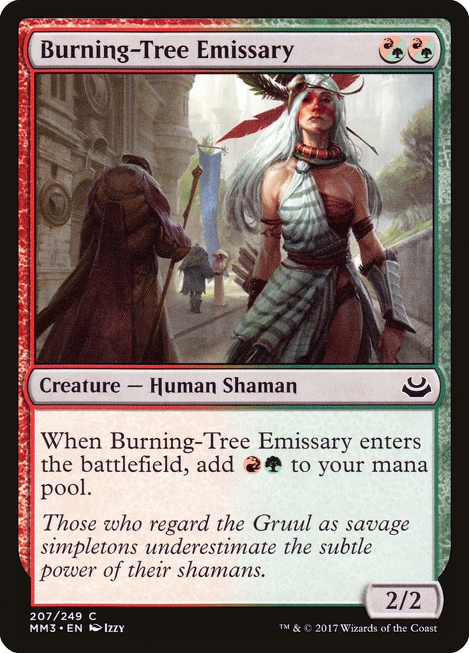 Burning-Tree Emissary [Modern Masters 2017] Magic: The Gathering