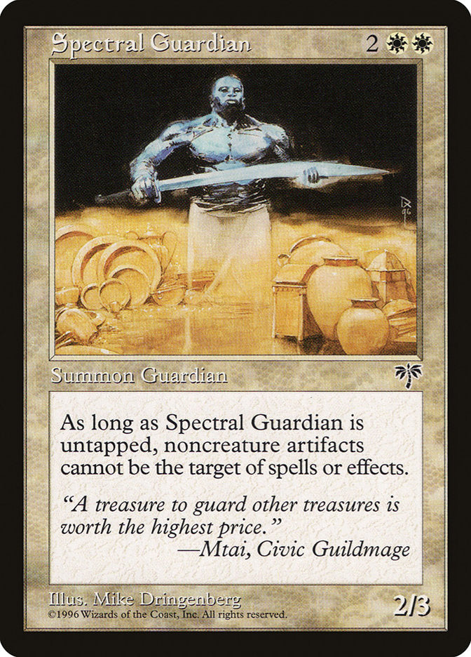 Spectral Guardian [Mirage] Magic: The Gathering