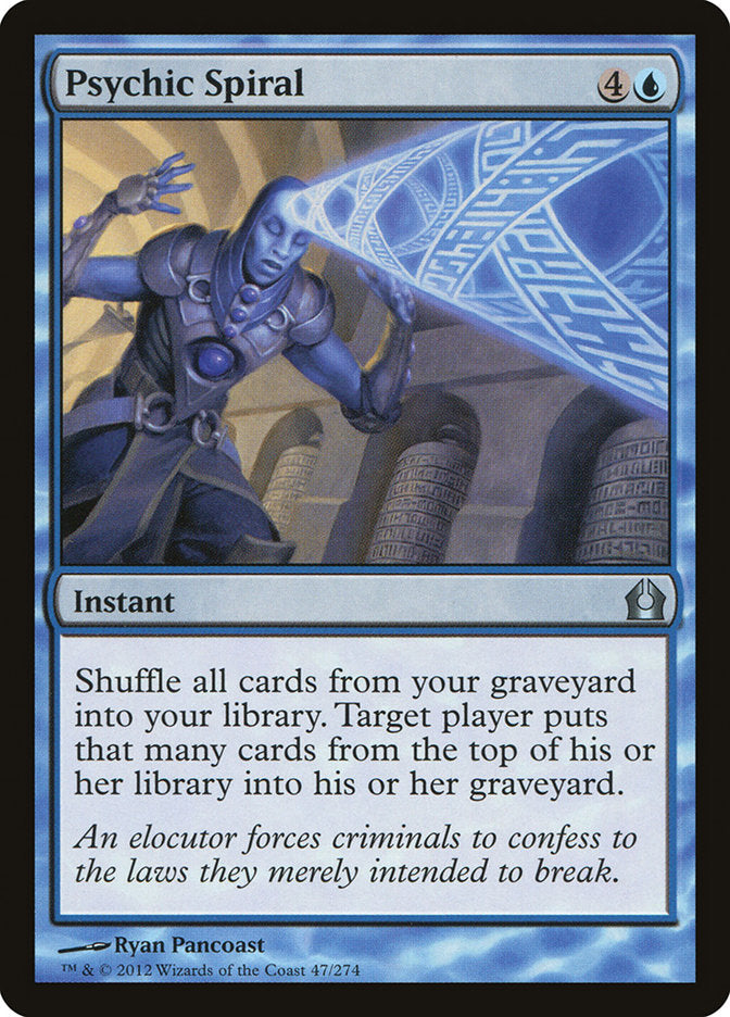 Psychic Spiral [Return to Ravnica] Magic: The Gathering