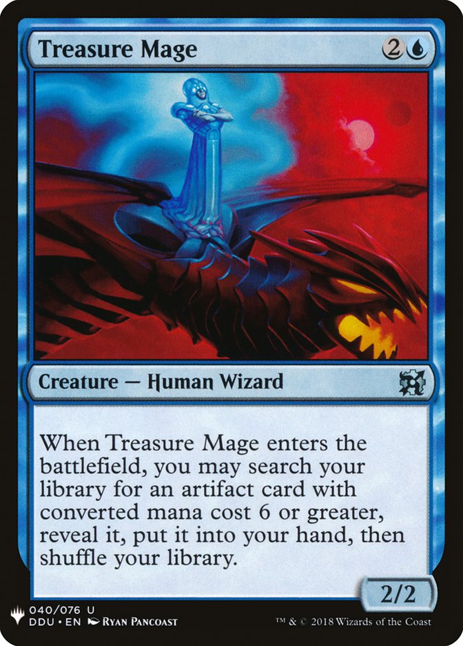 Treasure Mage [Mystery Booster] Magic: The Gathering