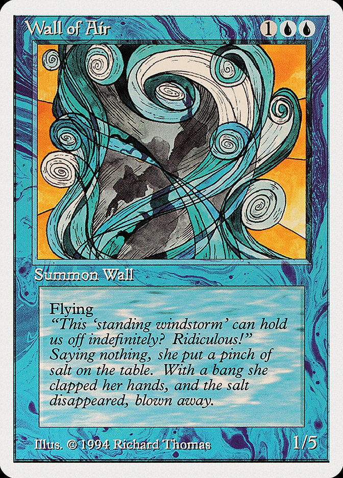 Wall of Air [Summer Magic / Edgar] Magic: The Gathering