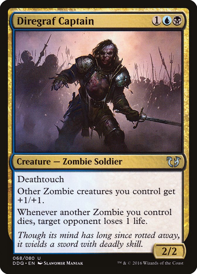 Diregraf Captain [Duel Decks: Blessed vs. Cursed] Magic: The Gathering