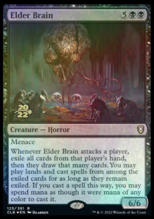 Elder Brain [Commander Legends: Battle for Baldur's Gate Prerelease Promos] Magic: The Gathering