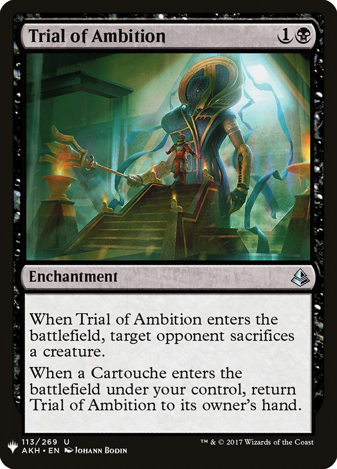Trial of Ambition [Mystery Booster] Magic: The Gathering