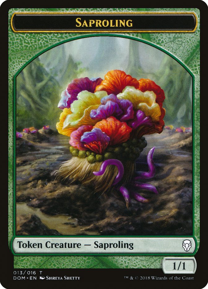 Saproling Token (013/016) [Dominaria Tokens] Magic: The Gathering