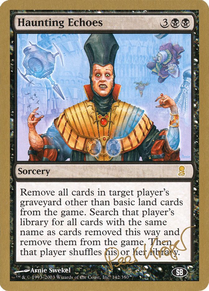 Haunting Echoes (Peer Kroger) (SB) [World Championship Decks 2003] Magic: The Gathering