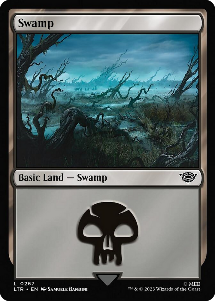 Swamp (267) [The Lord of the Rings: Tales of Middle-Earth] Magic: The Gathering