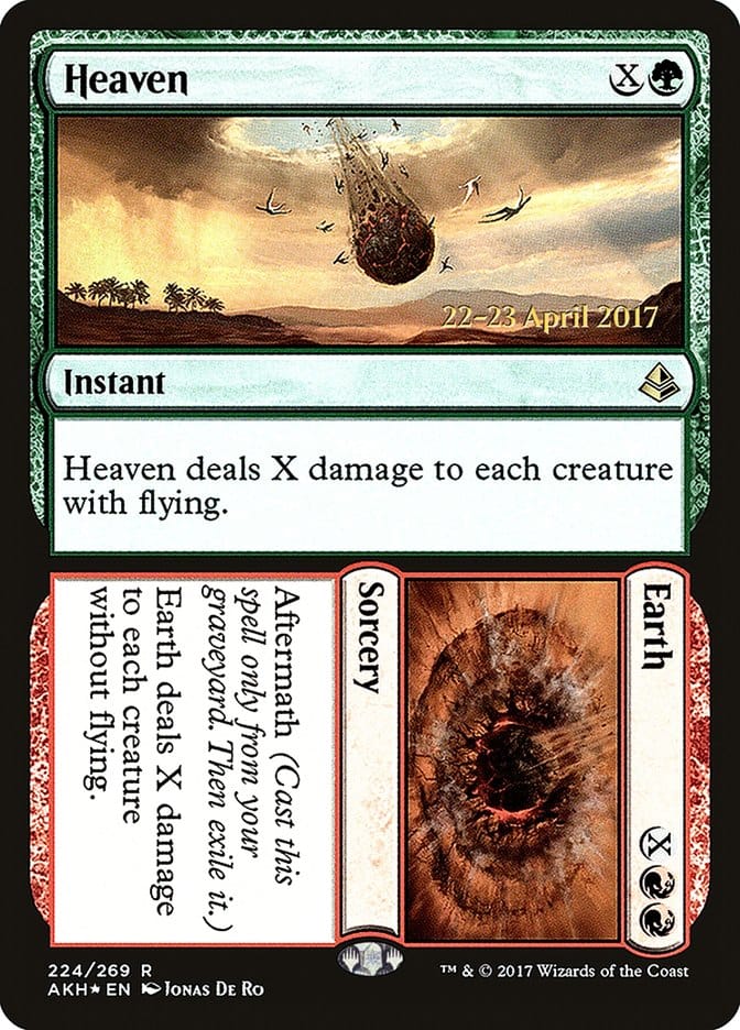 Heaven // Earth [Amonkhet Prerelease Promos] Magic: The Gathering