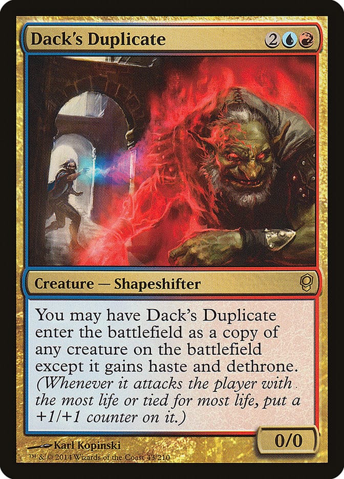 Dack's Duplicate [Conspiracy] Magic: The Gathering