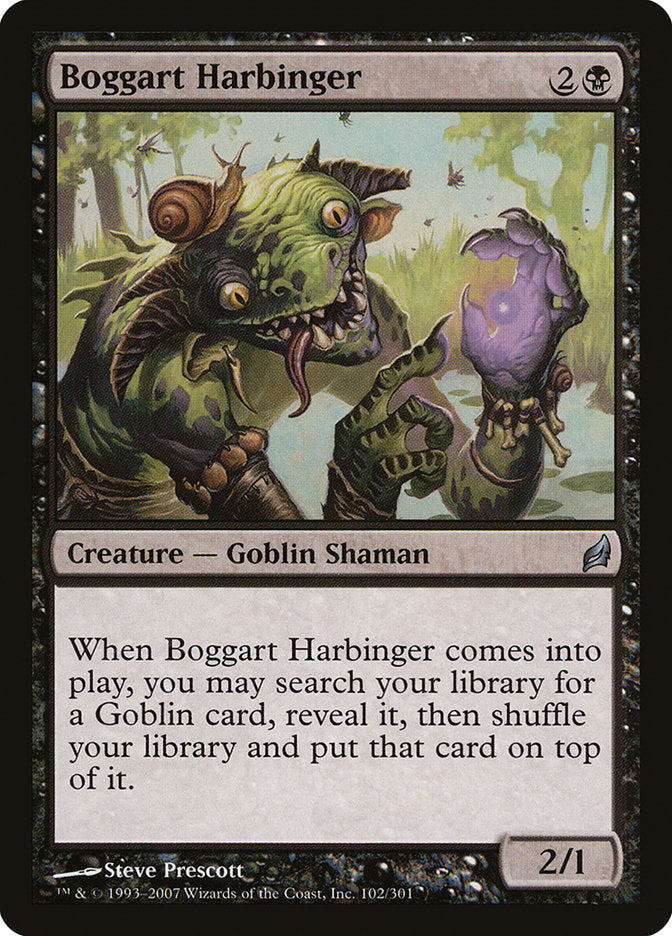 Boggart Harbinger [Lorwyn] Magic: The Gathering