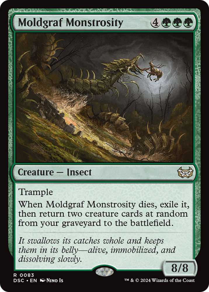Moldgraf Monstrosity [Duskmourn: House of Horror Commander] Magic: The Gathering