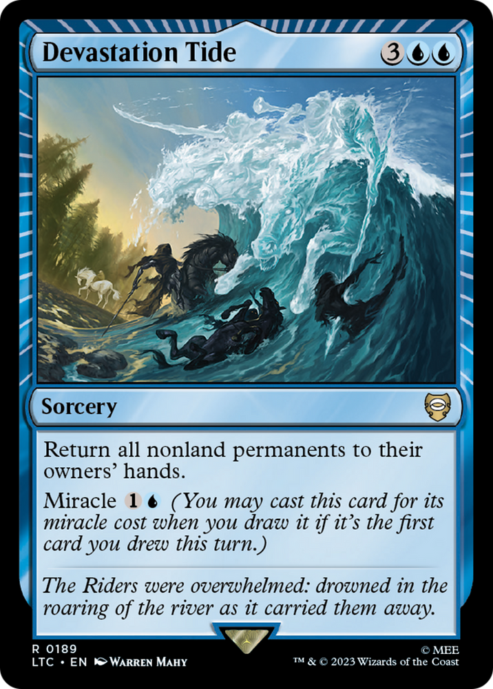 Devastation Tide [The Lord of the Rings: Tales of Middle-Earth Commander] Magic: The Gathering