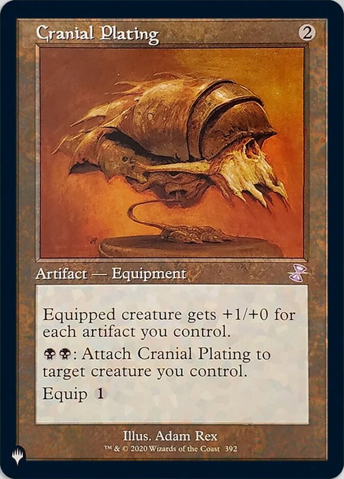 Cranial Plating [The List] Magic: The Gathering
