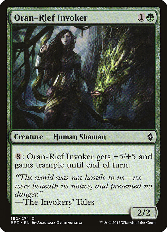 Oran-Rief Invoker [Battle for Zendikar] Magic: The Gathering