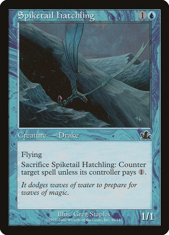 Spiketail Hatchling [Prophecy] Magic: The Gathering