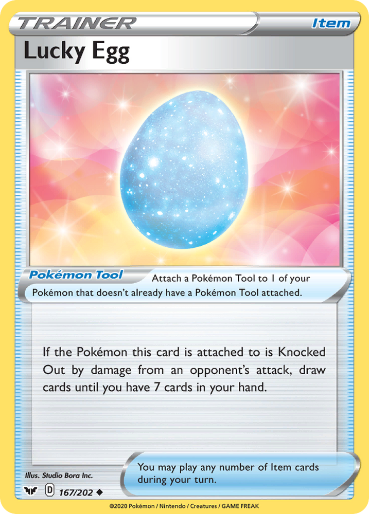Lucky Egg (167/202) [Sword & Shield: Base Set] Pokémon