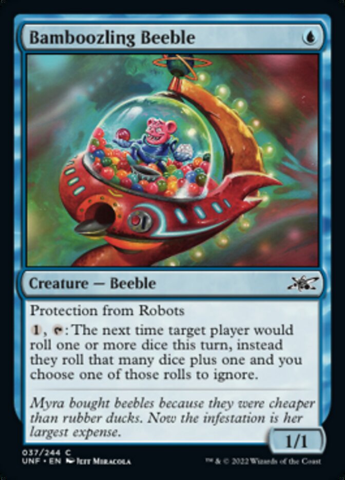 Bamboozling Beeble [Unfinity] Magic: The Gathering