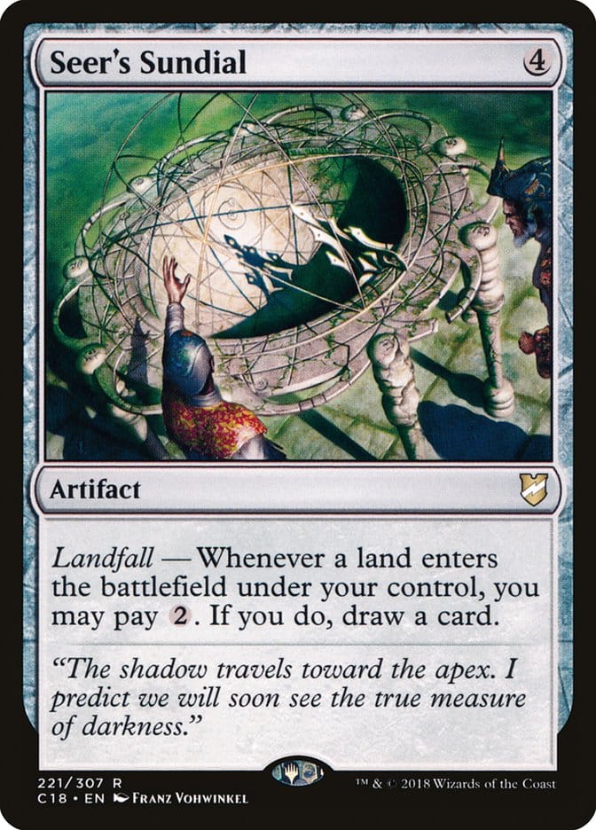 Seer's Sundial [Commander 2018] Magic: The Gathering