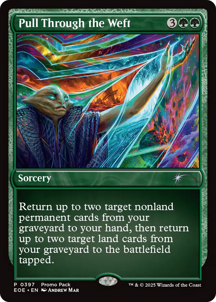 Pull Through the Weft (Promo Pack) [Edge of Eternities Promo Pack] Magic: The Gathering