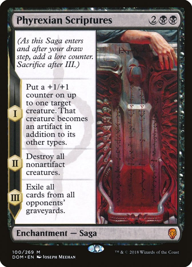 Phyrexian Scriptures [Dominaria] Magic: The Gathering