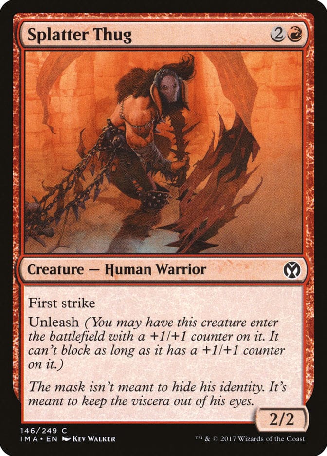 Splatter Thug [Iconic Masters] Magic: The Gathering