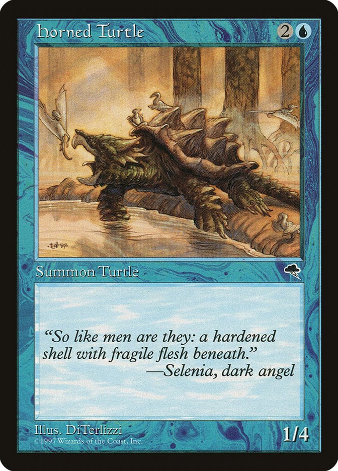 Horned Turtle [Tempest] Magic: The Gathering